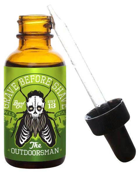 Aceite Barba Outdoorsman Verde 1oz