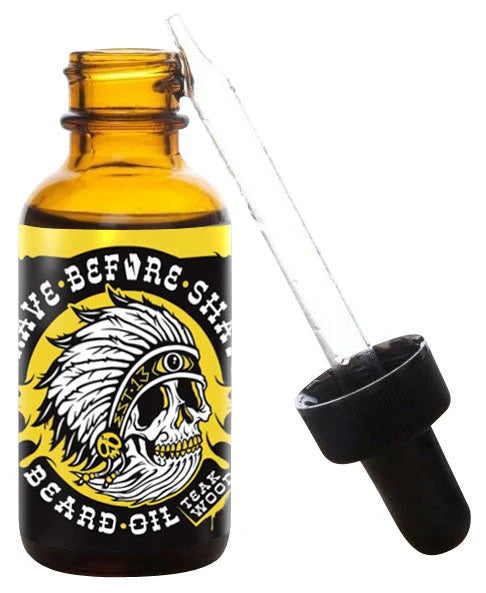 Aceite Barba Teakwood 1oz
