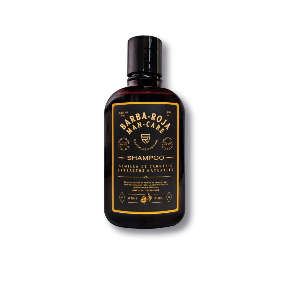 Champú para barba y cabello BARBA ROJA 250ml
