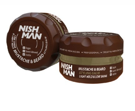 Cera para barba y bigote NISHMAN